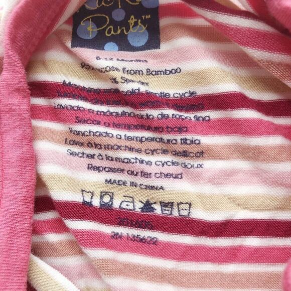 Kickee Pants Girl Forest Strip Footie - Picture 7 of 8